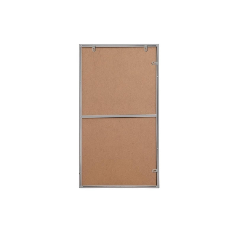 Specchio rettangolare con cornice in metallo Carson Carrington Salsnas