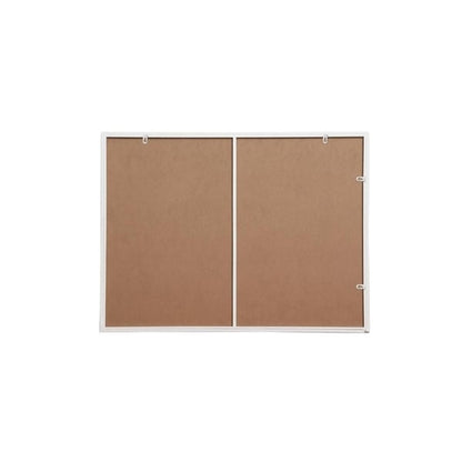 Specchio rettangolare con cornice in metallo Carson Carrington Salsnas