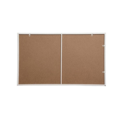 Specchio rettangolare con cornice in metallo Carson Carrington Salsnas