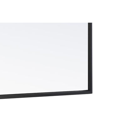 Specchio rettangolare con cornice in metallo Carson Carrington Salsnas