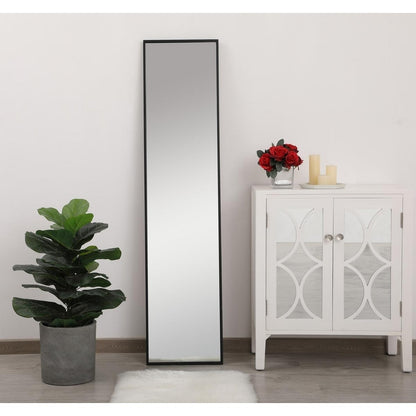 Specchio rettangolare con cornice in metallo Carson Carrington Salsnas