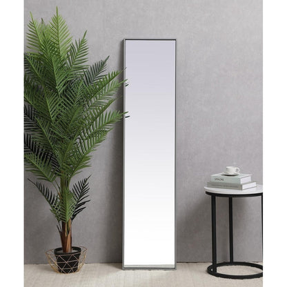 Specchio rettangolare con cornice in metallo Carson Carrington Salsnas