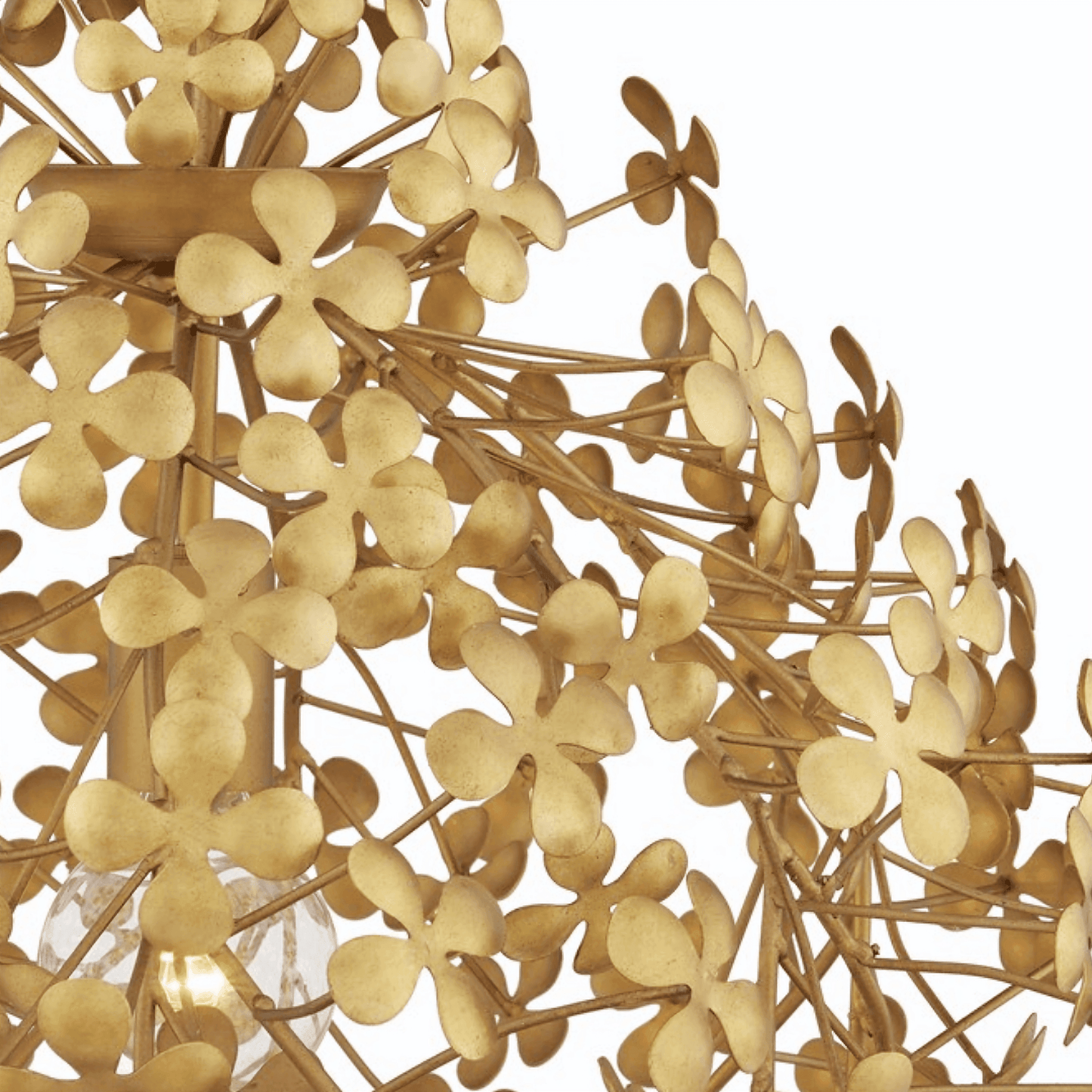 Lampadario Cloverfield Bouquet Gold