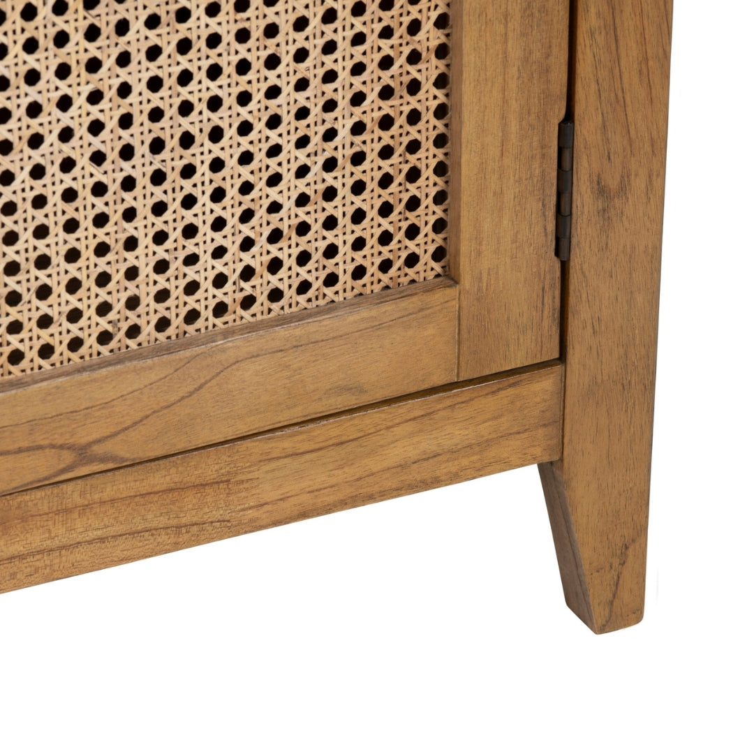 Mobiletto ad arco Seabreeze con ante in canna