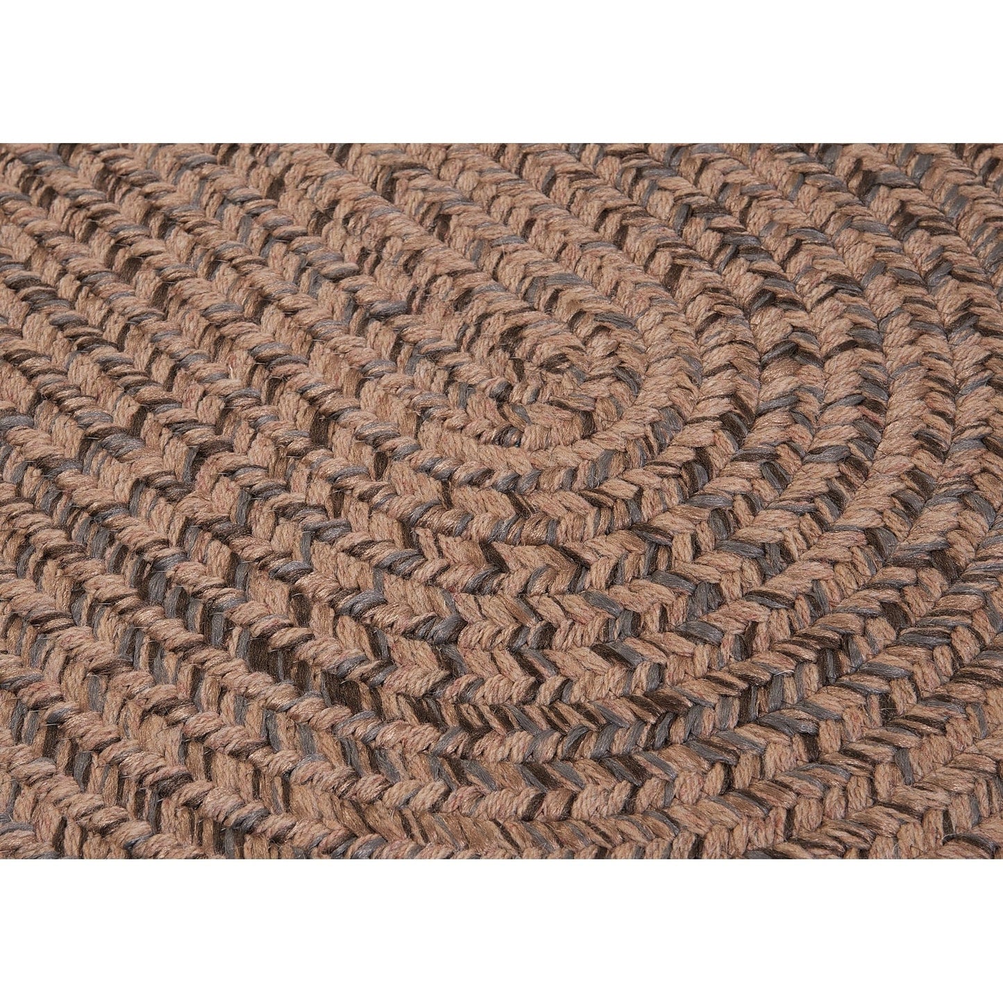 Tappeto intrecciato ovale reversibile Hillsdale di Colonial Mills