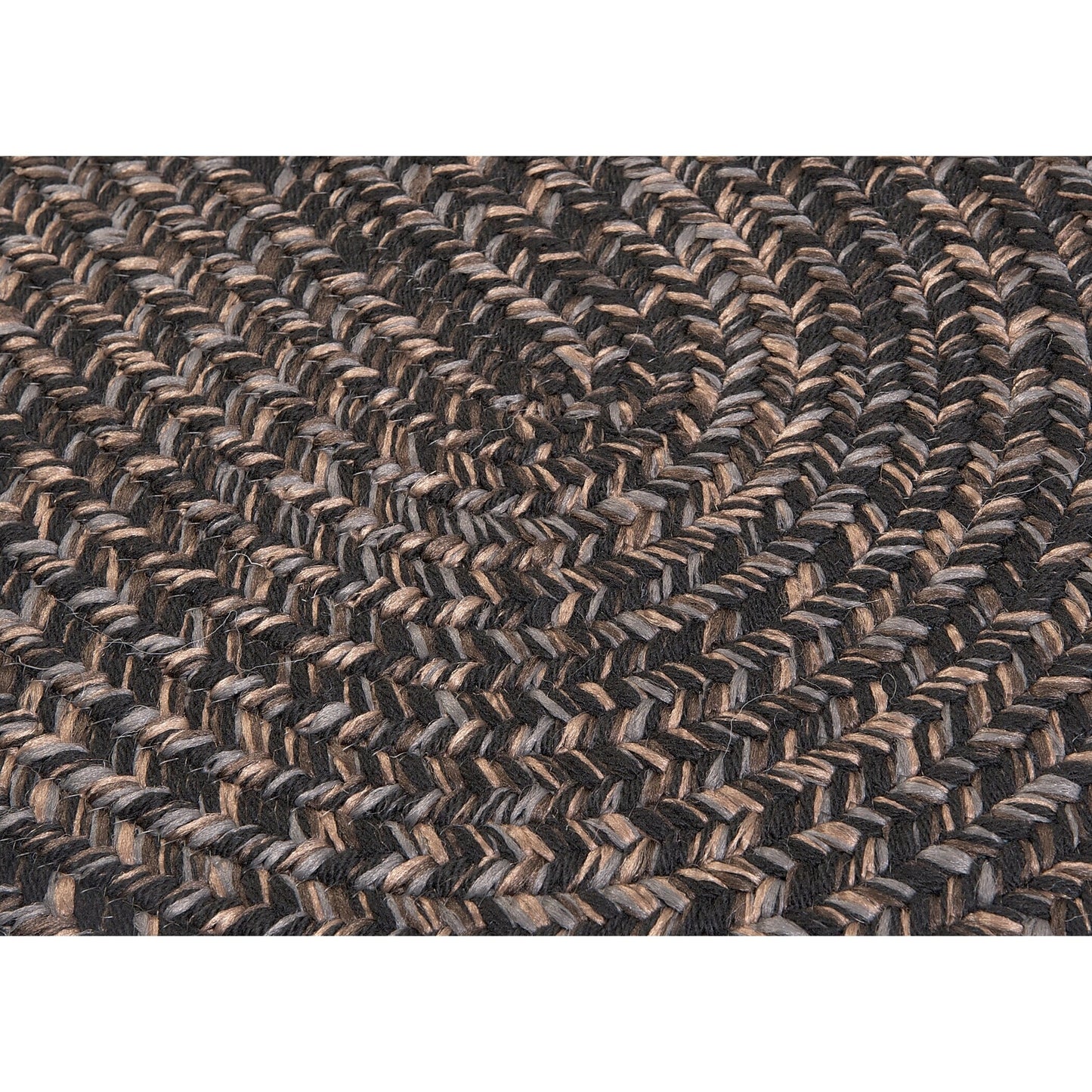 Tappeto intrecciato ovale reversibile Hillsdale di Colonial Mills