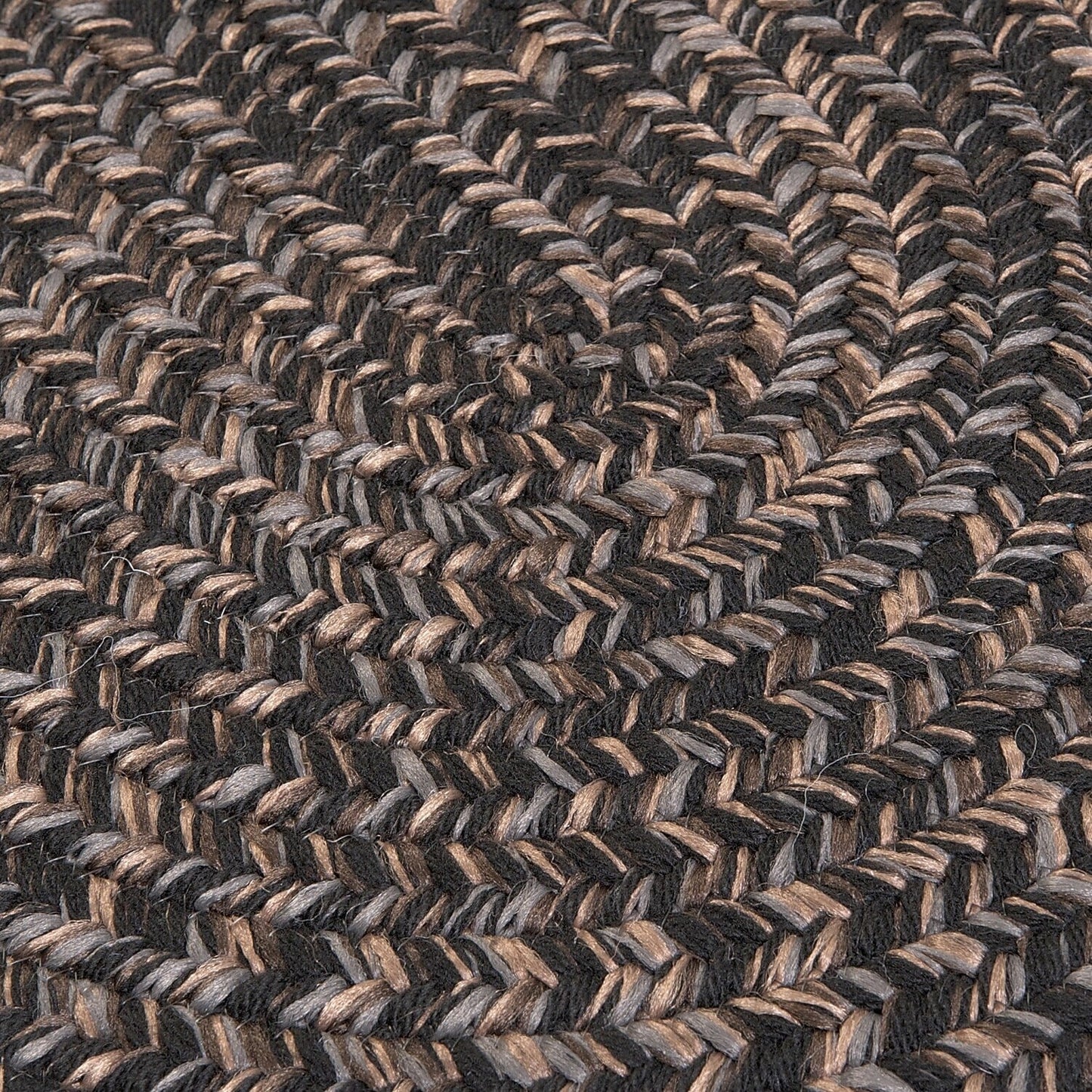 Tappeto intrecciato ovale reversibile Hillsdale di Colonial Mills