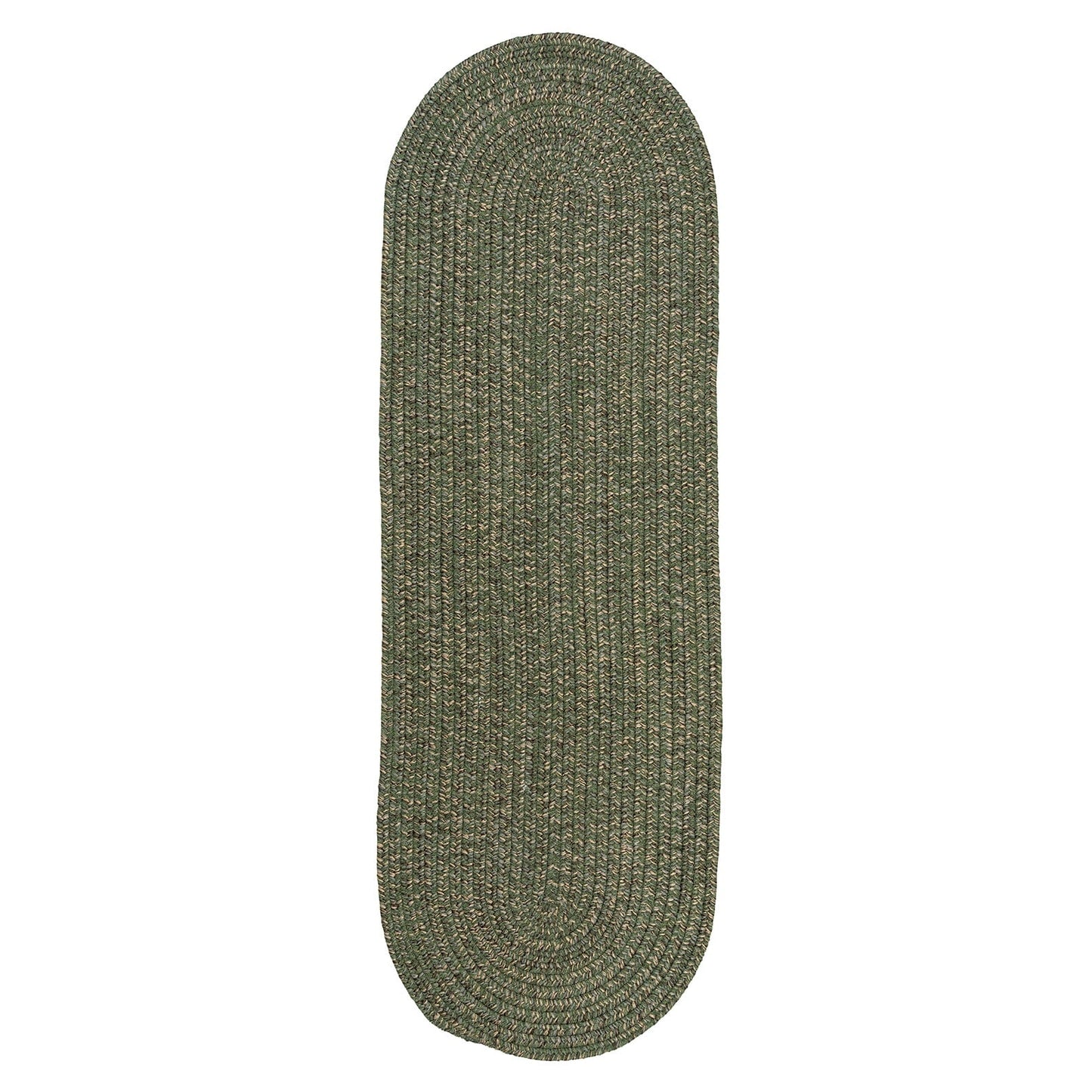 Tappeto intrecciato ovale reversibile Hillsdale di Colonial Mills