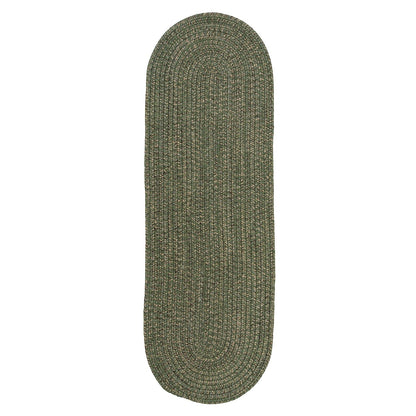 Tappeto intrecciato ovale reversibile Hillsdale di Colonial Mills