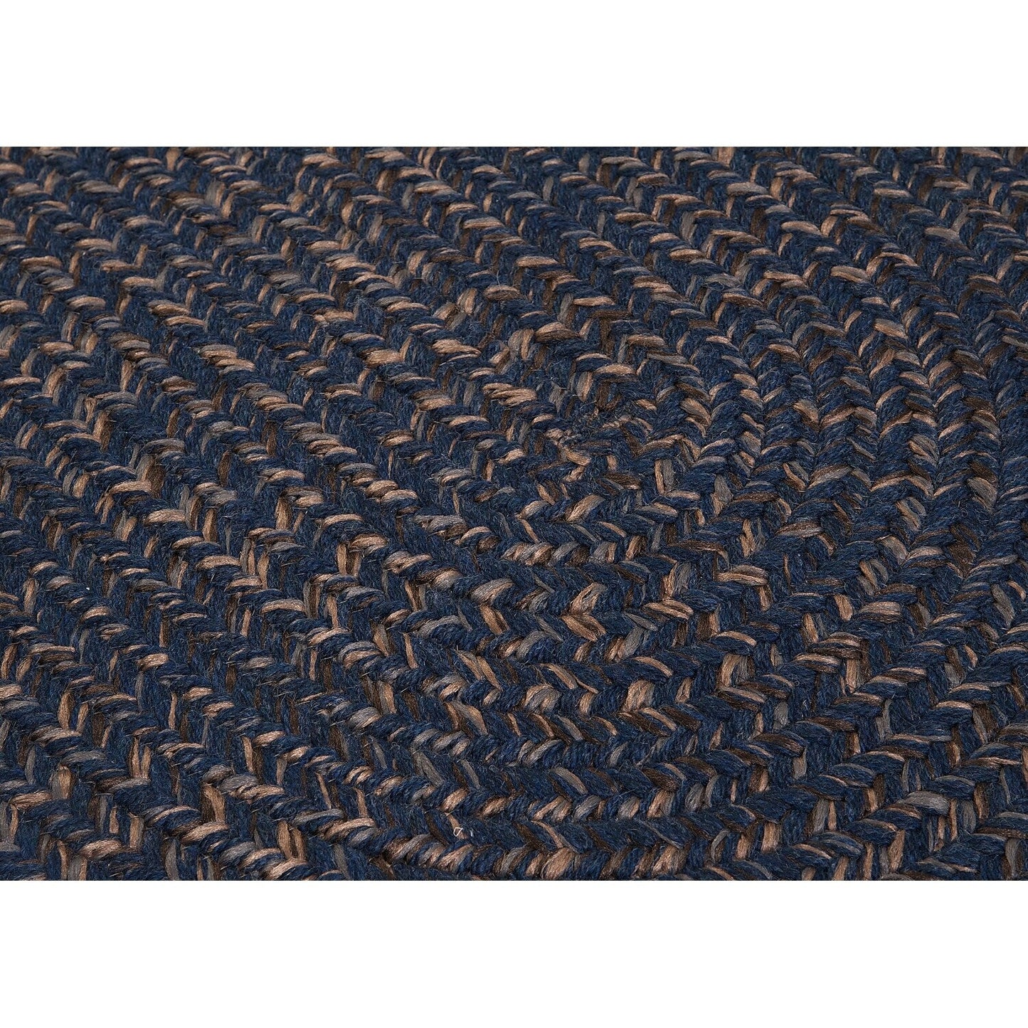 Tappeto intrecciato ovale reversibile Hillsdale di Colonial Mills