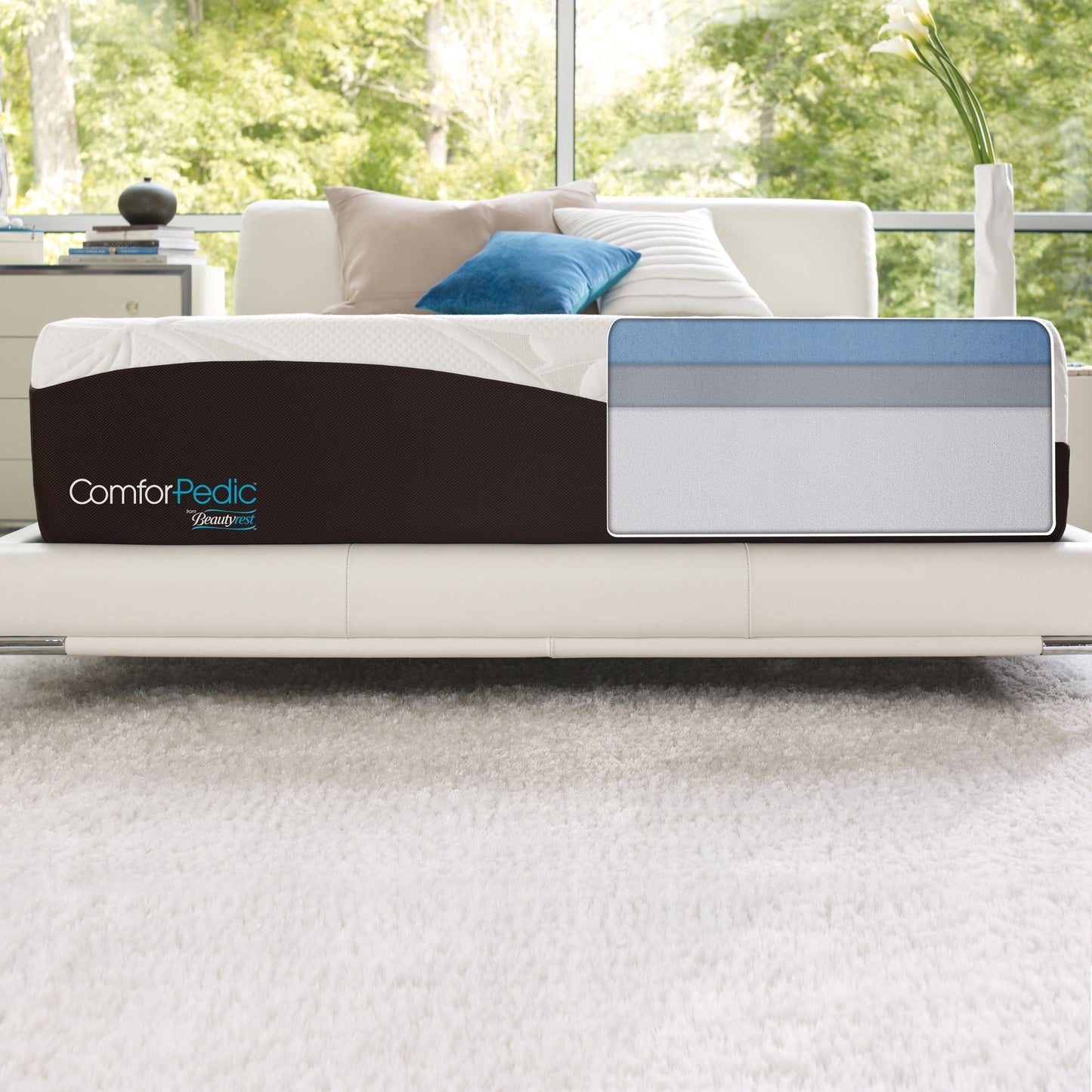 ComforPedic di Beautyrest Scegli il tuo materasso in memory foam gel da 10 pollici Comfort