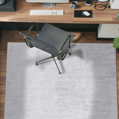 Tappeto moderno lavabile in lavatrice con strisce effetto anticato