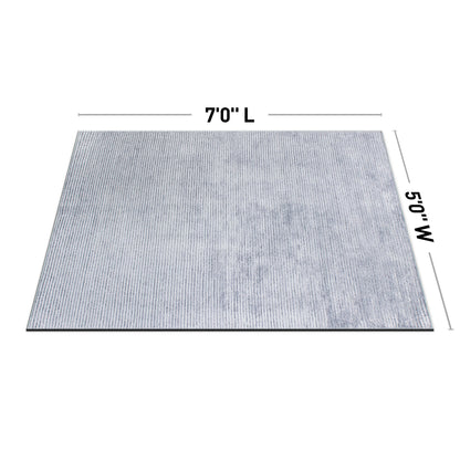 Tappeto moderno lavabile in lavatrice con strisce effetto anticato