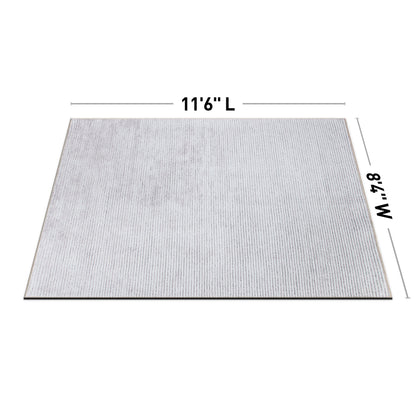 Tappeto moderno lavabile in lavatrice con strisce effetto anticato