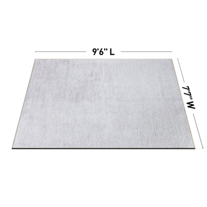 Tappeto moderno lavabile in lavatrice con strisce effetto anticato