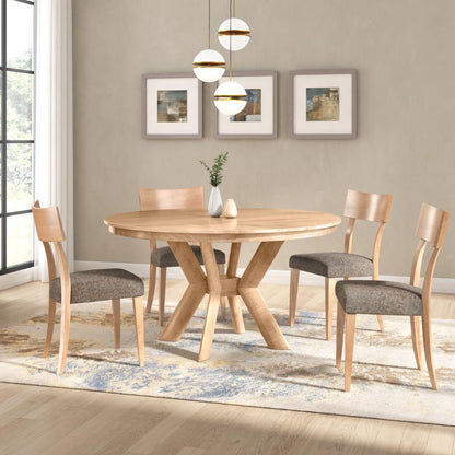 Tavolo da pranzo rotondo in stile Mid-Century