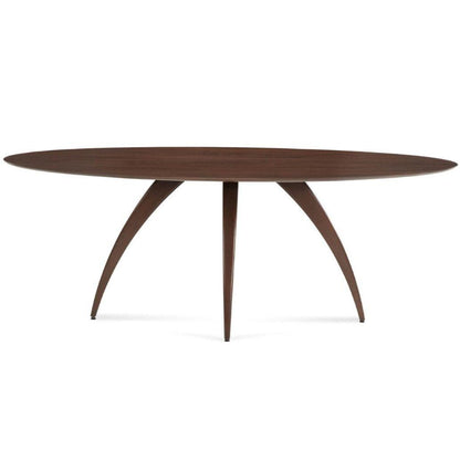 Tavolo da pranzo ovale in stile Mid-Century