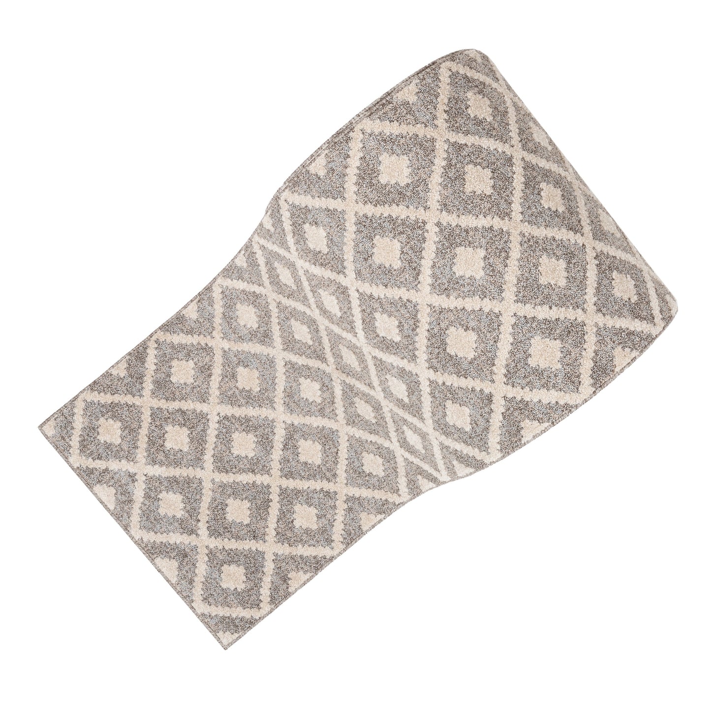 Tappeto moderno per corridoio e scale, modello Runner Harlow Trellis, su misura