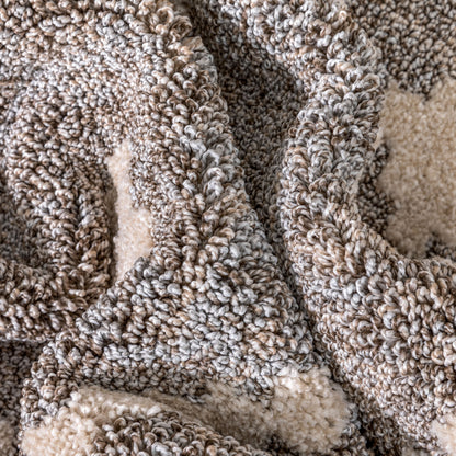 Tappeto moderno per corridoio e scale, modello Runner Harlow Trellis, su misura