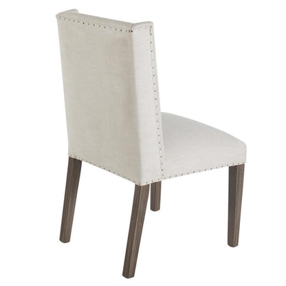 Sedia da pranzo contemporanea Wingback
