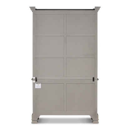 Mobiletto Directoire con finiture color carbone e oro