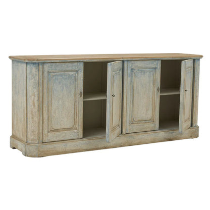 Credenza vintage blu anticata