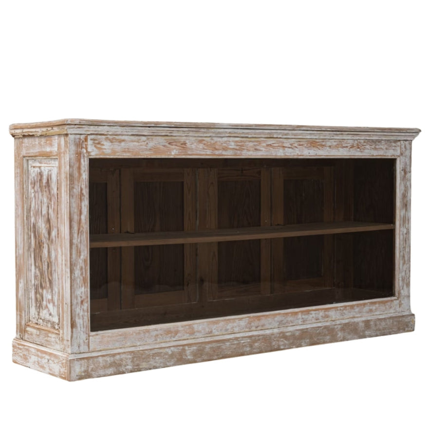 Mobiletto antico francese in rovina, circa 1900