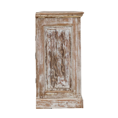 Mobiletto antico francese in rovina, circa 1900