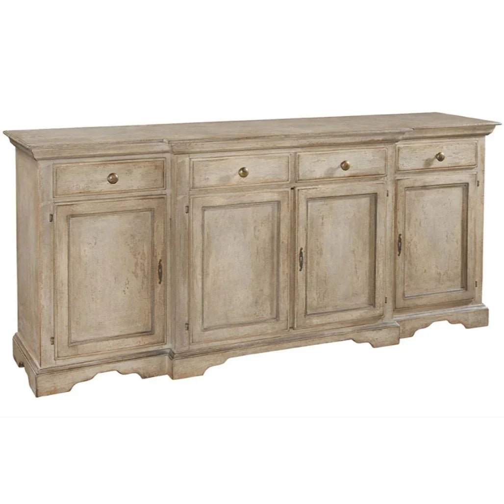 Credenza con pannelli in stile villa italiana 