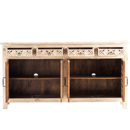 Credenza geometrica Boho naturale