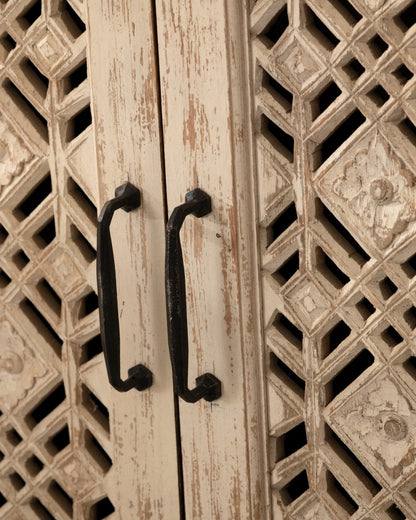 Credenza geometrica Boho naturale