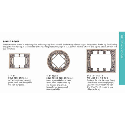 Tappeto a traliccio con bordo vittoriano Domani Classics