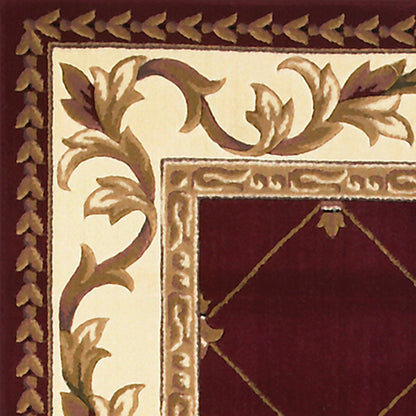 Tappeto a traliccio con bordo vittoriano Domani Classics