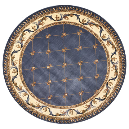 Tappeto a traliccio con bordo vittoriano Domani Classics