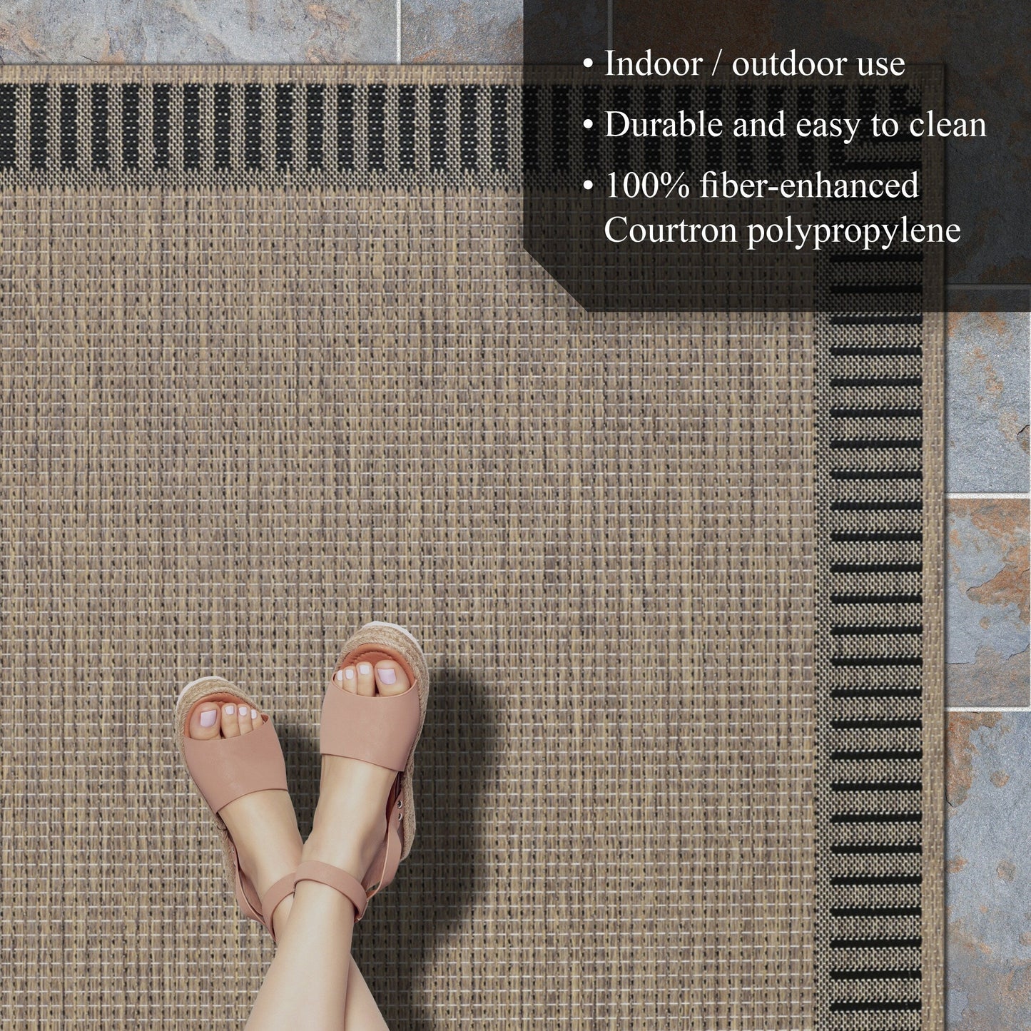 Tappeto Dream Decor Rugs Pergola Flame per interni ed esterni