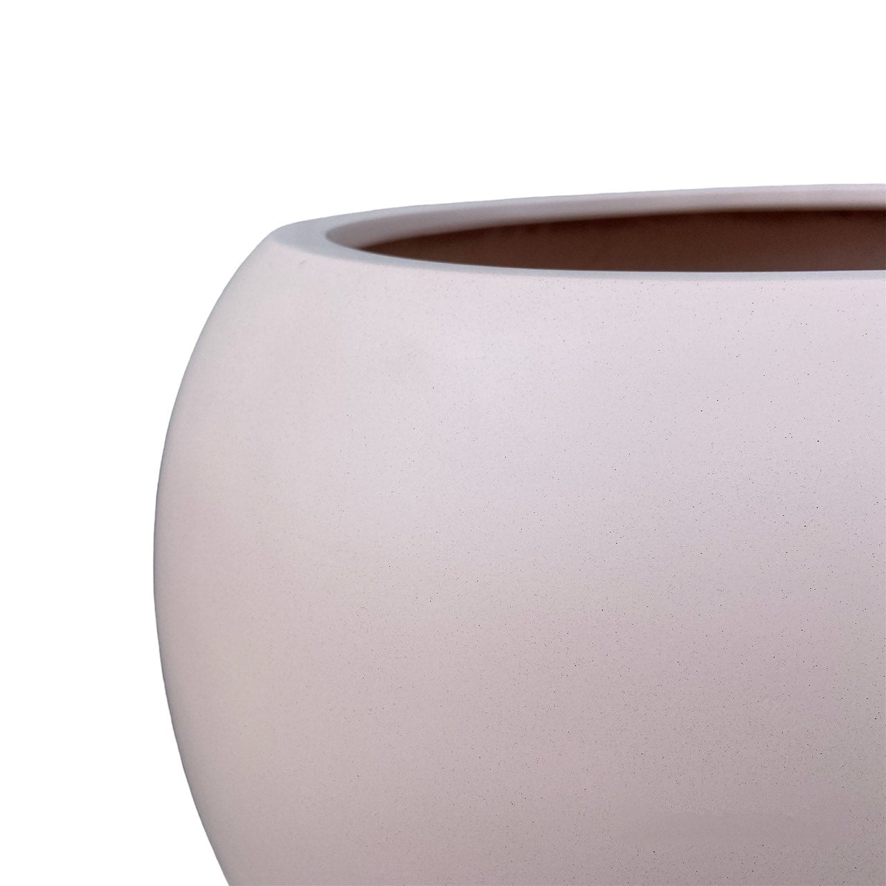 DreamPatio Riverside Fiberstone Modern Sphere Planter per interni/esterni