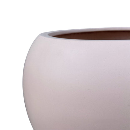 DreamPatio Riverside Fiberstone Modern Sphere Planter per interni/esterni