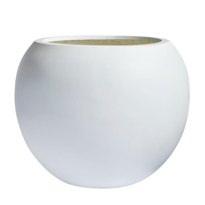DreamPatio Riverside Fiberstone Modern Sphere Planter per interni/esterni