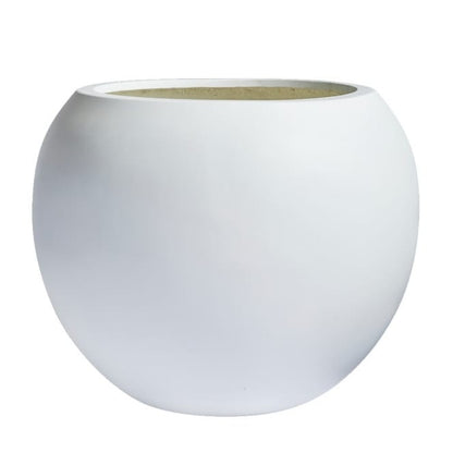 DreamPatio Riverside Fiberstone Modern Sphere Planter per interni/esterni