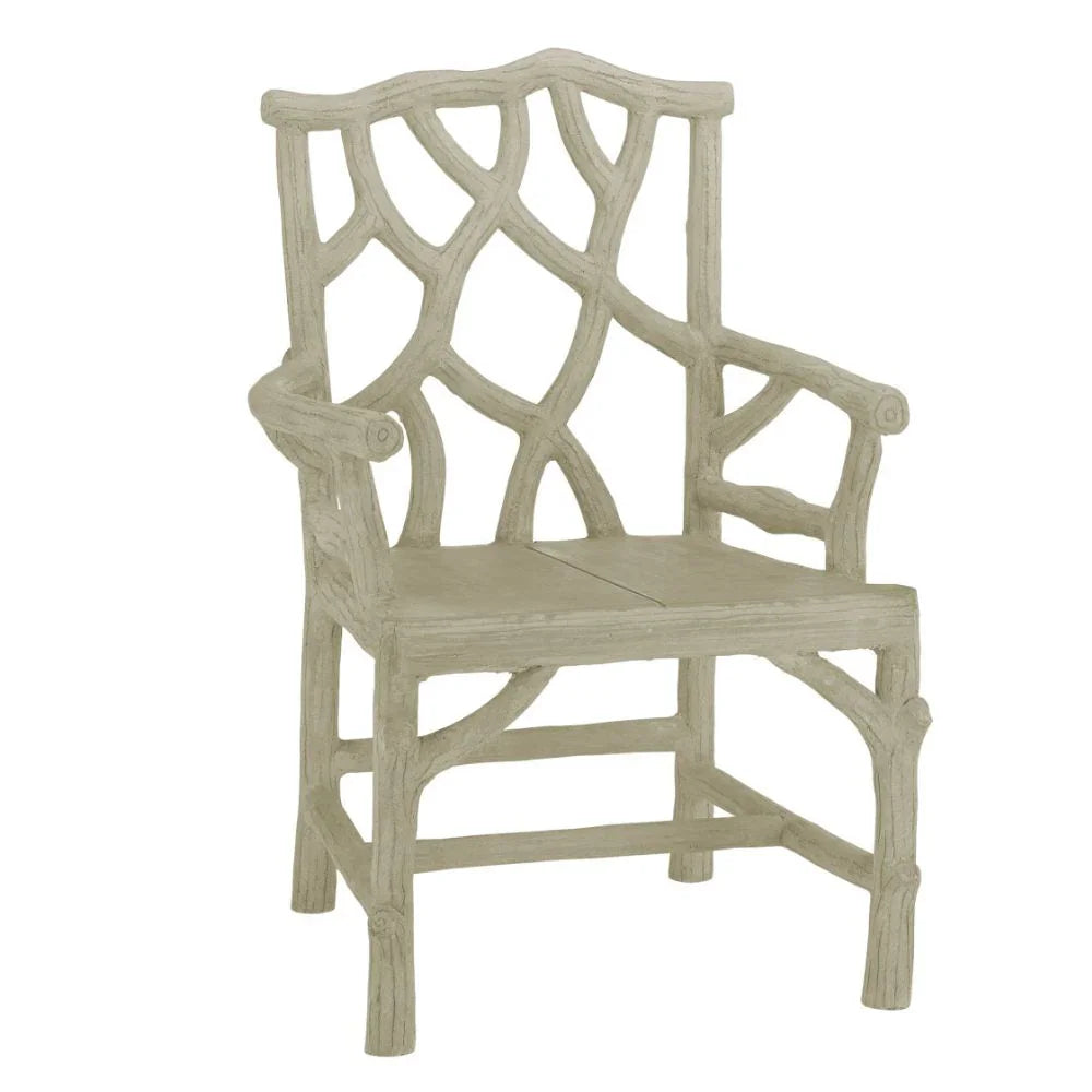 Sedia da giardino in legno galleggiante