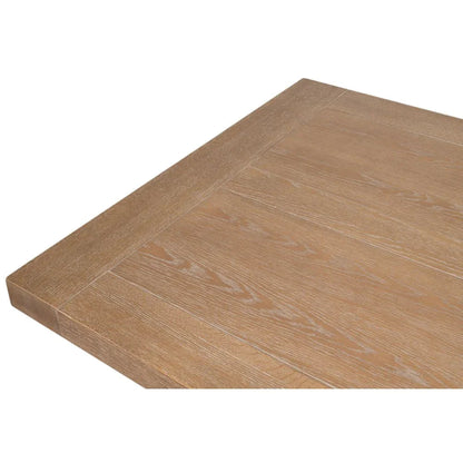 Tavolo da pranzo allungabile Bauhaus in rovere polveroso