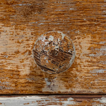 Mobiletto antico da farmacia francese rustico, circa 1870