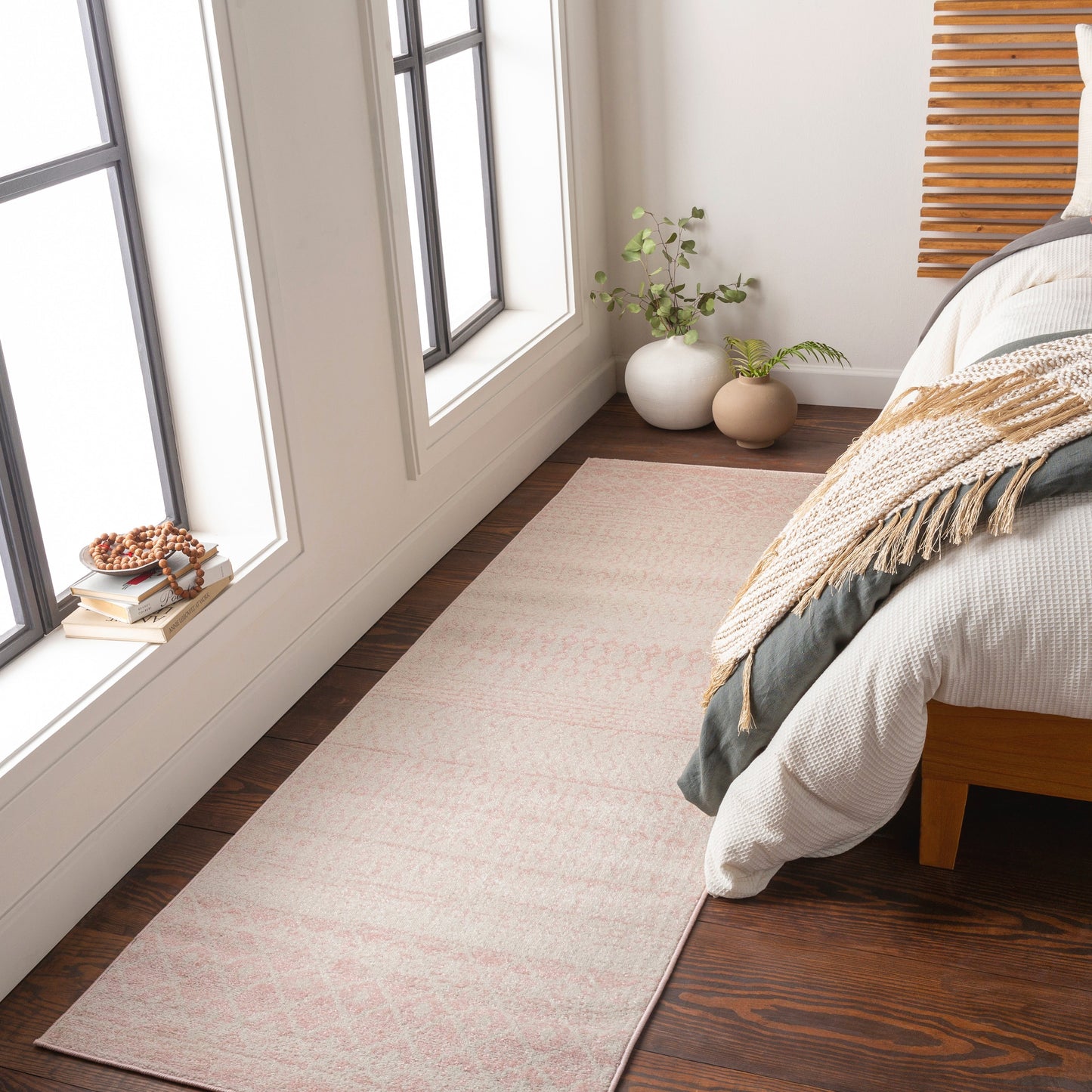 Tappeto geometrico bohémien Edie di Livabliss