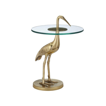 Tavolino decorativo Golden Crane