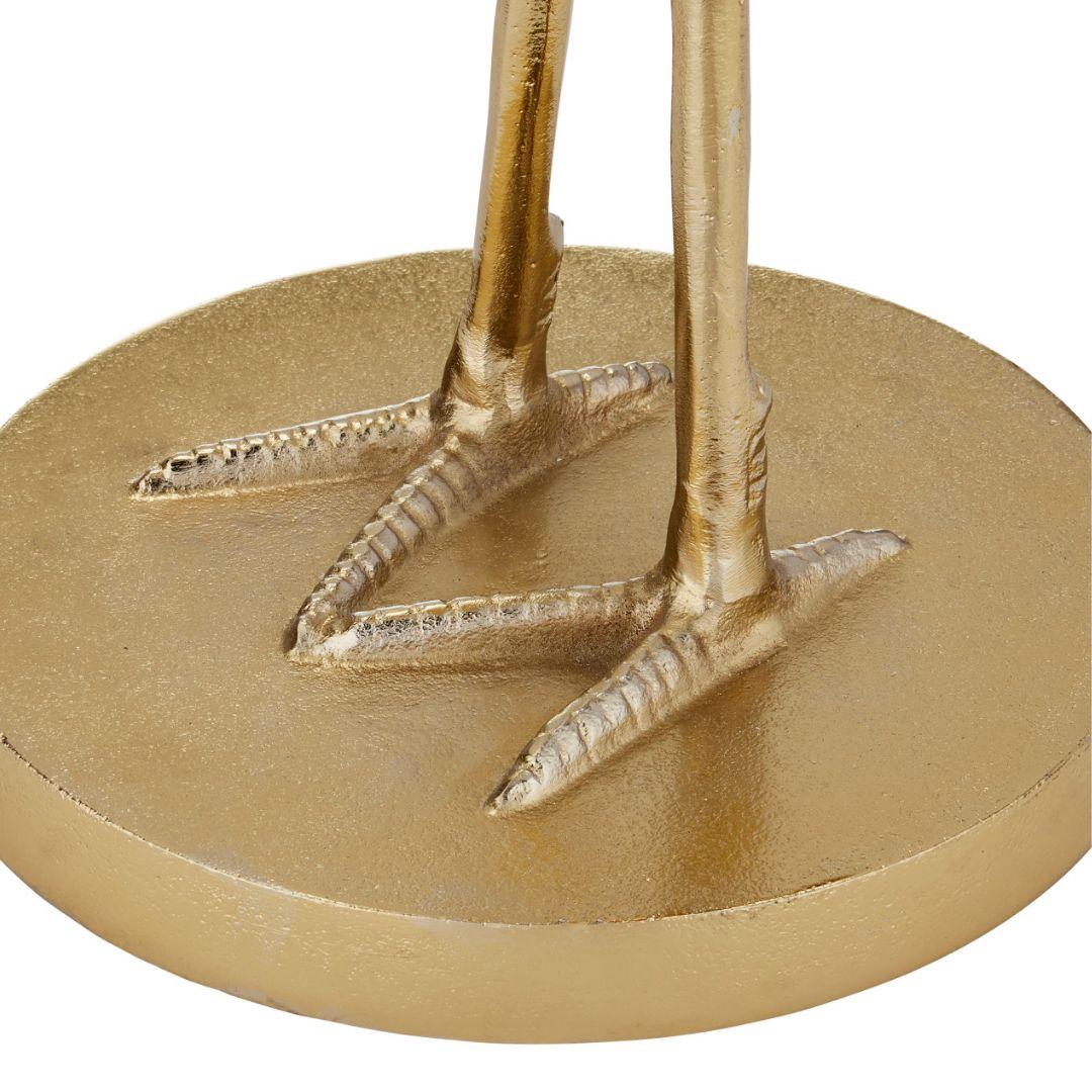 Tavolino decorativo Golden Crane