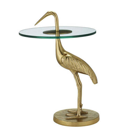 Tavolino decorativo Golden Crane
