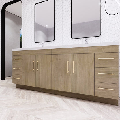 Mobile lavabo indipendente Eliza da 72'' con doppio lavabo