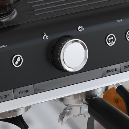 Macchina per caffè espresso, con macinacaffè, serbatoio dell'acqua da 2,8 l