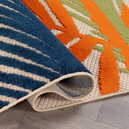 Tappeto per interni/esterni Evora Palm Frond