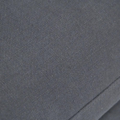 Divano Cabriole in lino blu navy